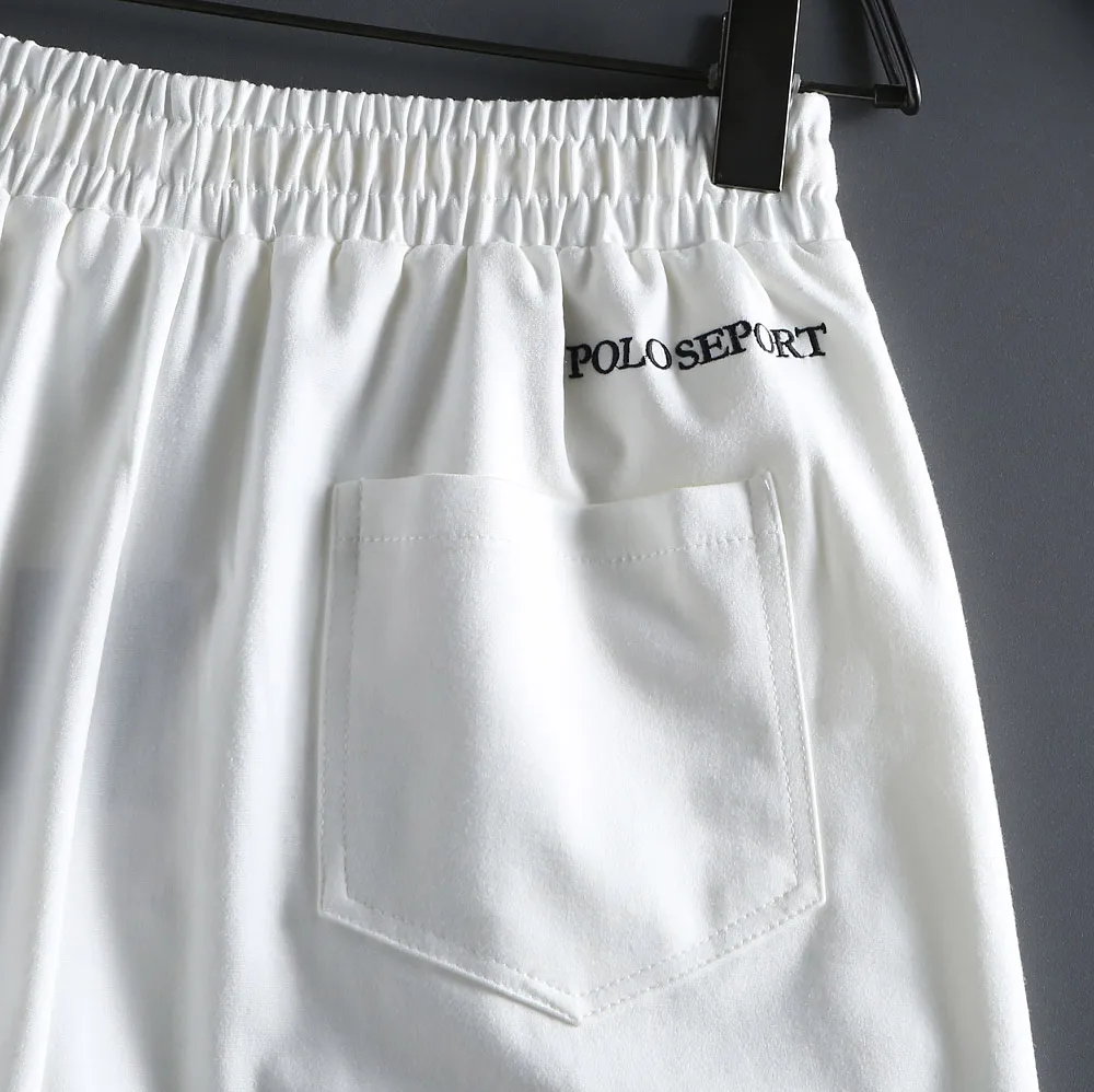 P210 🌸🌸 Ralph Lauren Polo 2025 spring and summer new trousers [knitted trousers] feel comfortable to wear, low-key yet luxurious, very high-end, with pockets designed to be fashionable and high-end. Needless to say, the trousers style and cut are exquisite and vivid. Really first-class and top-quality materials. Really top-grade casual pants and elastic pants of outstanding quality. After heavy washing, the trousers are very soft and not fussy. The upper body is absolutely stylish. Extremely luxurious. Size:M-4XL